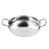 Hammered Stainless Steel Dish Table Presentation 125mm - Gastronoble