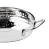 Hammered Stainless Steel Dish Table Presentation 125mm - Gastronoble