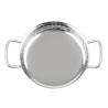 Hammered Stainless Steel Dish Table Presentation 150mm - Gastronoble