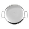 Plat en Inox Martelé Table Presentation 180mm - Gastronoble