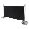 Barrière De Tela Negra Con Fijaciones - Bolero - Fourniresto