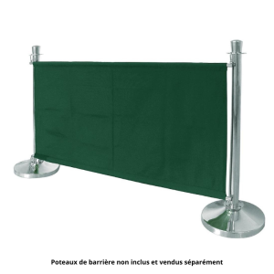 Barrière en Tela Verde Bolero - Poliéster de Calidad