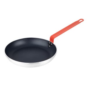 Sartén Antiadherente Aluminio Teflón Mango rojo 280mm - Gastronoble