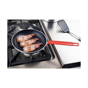 Sartén Antiadherente Aluminio Teflón Mango Rojo 240mm - Gastronoble