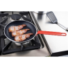 Sartén Antiadherente Aluminio Teflón Mango Rojo 240mm - Gastronoble