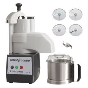 Combiné Cortador y Cortador de verduras robot coupe R 301 Ultra