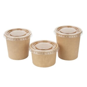 Tapas de PET Fiesta Reciclables Para Tarros de Salsa - Lote de 1000