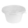 Tapas PET Fiesta Reciclables para Tazones de 400/500 ml - Lote de 50 - Gastronoble