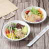 Couvercles PET Fiesta Recyclable para Poke Bowls 682 y 909 ml - Lote de 50 - Gastronoble