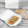 Barquetas Alimentarias de Bagazo Fiesta Compostable 400x335mm - Lote de 200 - Fiesta Green