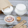 Bols en Bagasse Fiesta Compostable 900 ml - Lote de 50 - Gastronoble