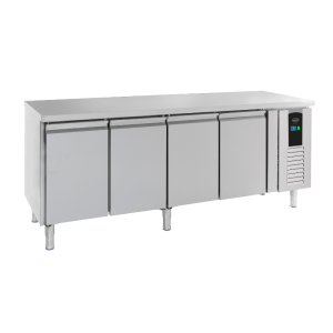 Mesa Refrigerada Positiva 4 Puertas Energy Line - Profundidad 700 - CombiSteel