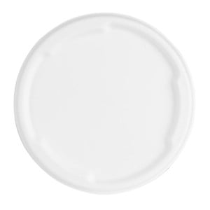 Tapas de Bagazo Fiesta Compostable para Tazones de 750/900 ml - Lote de 50 - Gastronoble
