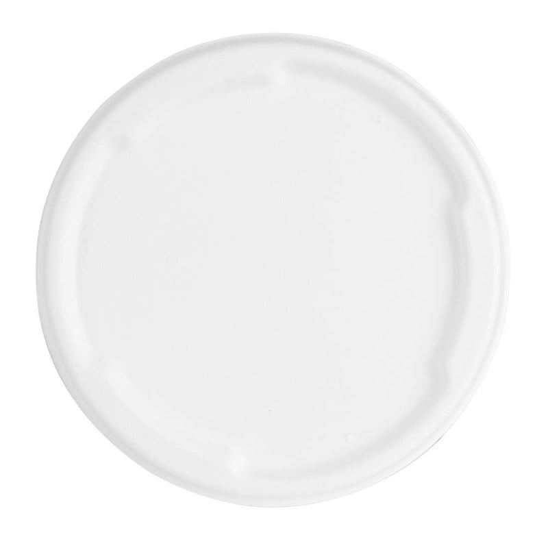 Tapas de Bagazo Fiesta Compostable para Tazones de 750/900 ml - Lote de 50 - Gastronoble Tapas de Bagazo Fiesta Compostable para Tazones de 750/900 ml - Lote de 50 - Gastronoble
