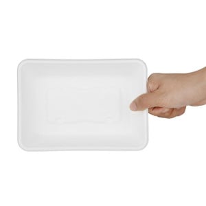 Barquetas Alimentarias de Bagazo Fiesta Compostable 500ml - Lote de 100 - Gastronoble