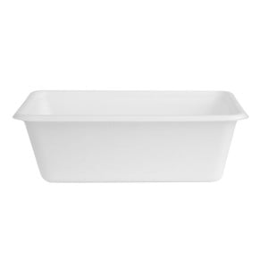 Barquetas Alimentarias de Bagazo Fiesta Compostable 800ml - Lote de 100 - Fiesta Green
