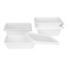 Barquetas Alimentarias de Bagazo Fiesta Compostable 800ml - Lote de 100 - Fiesta Green
