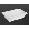 Barquetas Alimentarias de Bagazo Compostable 650ml - Lote de 100 - Gastronoble