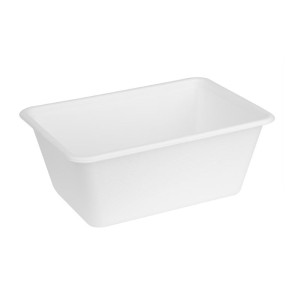 Compostable Bagasse Food Trays 1000ml - Pack of 100 - Fiesta Green