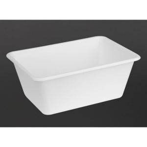 Envases Alimentarios de Bagazo Compostable 1000ml - Lote de 100 - Fiesta Green