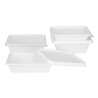Compostable Bagasse Food Trays 1000ml - Pack of 100 - Fiesta Green