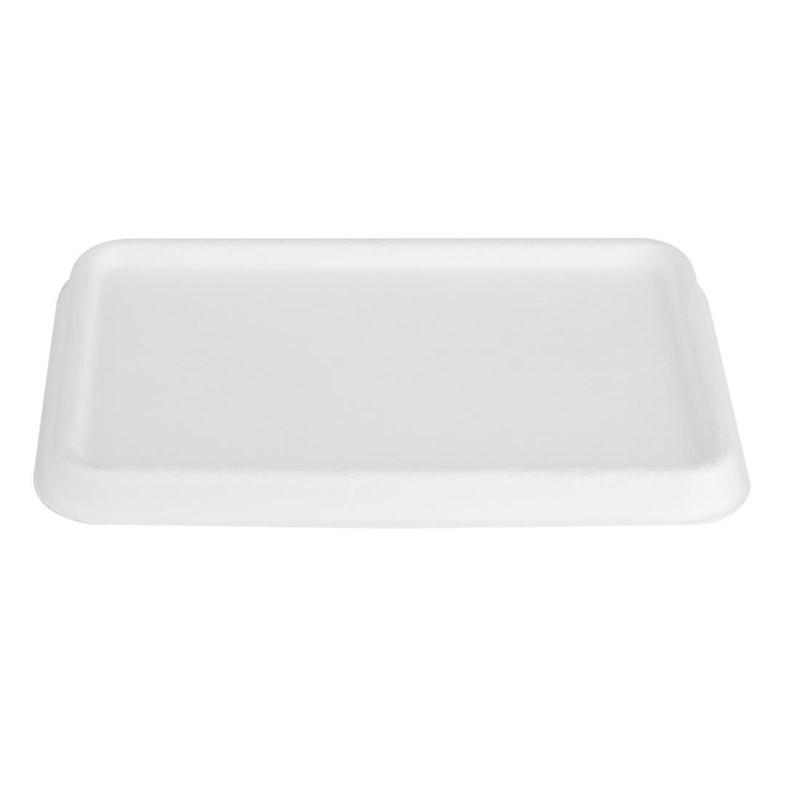 Couvercles en Bagasse Compostable pour Barquettes - Lot de 100 - Fiesta Green