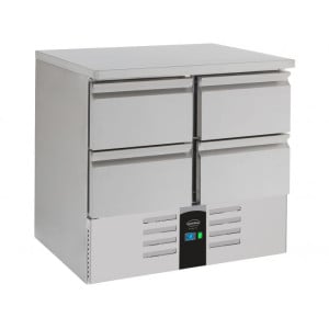Mesa Refrigerada Positiva con 4 Cajones - 257 L - CombiSteel