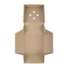 Cajas de Hamburguesas Cuadradas Plegables - Lote de 100 - Fiesta Green