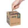 Cubo de Pañuelos Reciclados 100 Hojas - Lote de 36 - Jantex