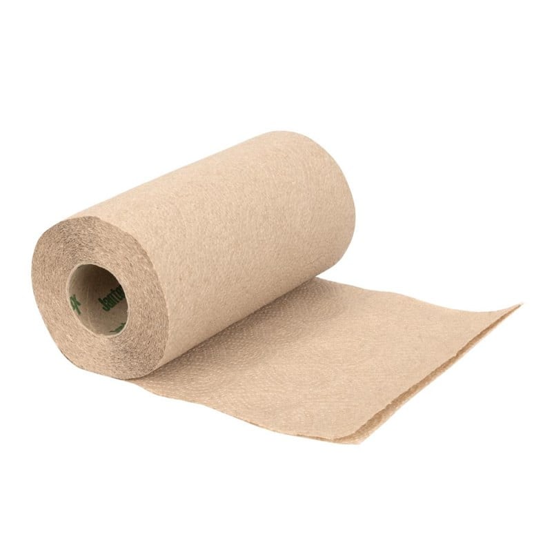 Rouleaux de toallas de papel recicladas 75 hojas - Lote de 24 - Jantex