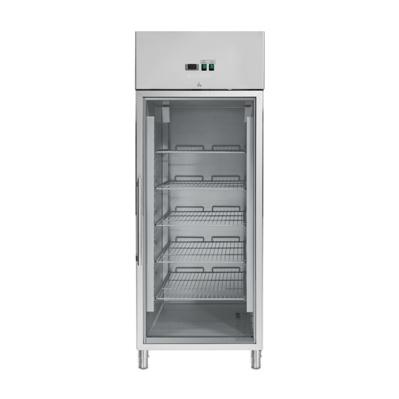Positive Glass Door Refrigerated Cabinet - 650 L - Dynasteel Positive Glass Door Refrigerated Cabinet - 650 L - Dynasteel