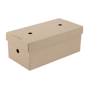 Cajas de Hamburguesas Rectangulares Plegables - Lote de 100 - Fiesta Green