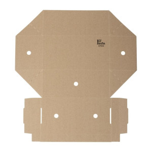 Cajas de Hamburguesas Rectangulares Plegables - Lote de 100 - Fiesta Green