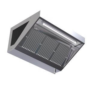 Campana Snack 700 con Led y Sin Motor de Dynasteel - Longitud 2000