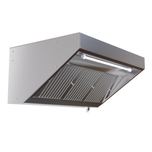 Campana Snack 700 con Led y Sin Motor de Dynasteel - Longitud 2000