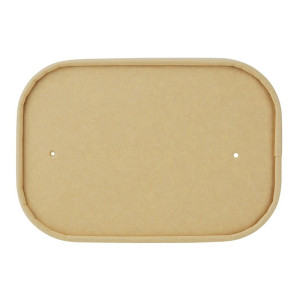 Couvercles Papier pour Barquettes Rectangulaires - Lot de 300 - Fiesta