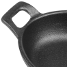 Plato Ovalado con Orejas de Hierro Fundido - 180 x 120 mm