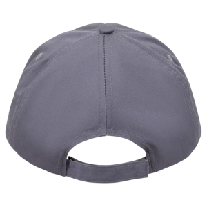 Gorra de béisbol antracita de algodón
