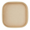 Recyclable Square Trays 1000 ml - Pack of 300 - Fiesta Green