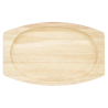 Tabla para Plato Ovalado de Hierro Fundido - 335x205 mm