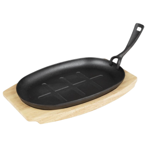 Tabla para Plato Ovalado de Hierro Fundido - 335x205 mm