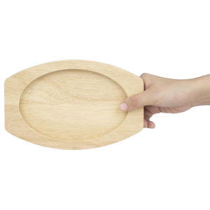 Tabla para Plato Ovalado de Hierro Fundido - 230x135 mm