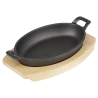 Tabla para Plato Ovalado de Hierro Fundido - 230x135 mm