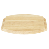 Tabla para Plato Ovalado de Hierro Fundido - 260x165 mm