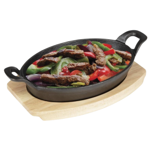 Tabla para Plato Ovalado de Hierro Fundido - 260x165 mm
