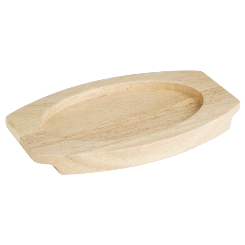 Tabla para Plato Ovalado de Hierro Fundido - 210x120 mm Tabla para Plato Ovalado de Hierro Fundido - 210x120 mm