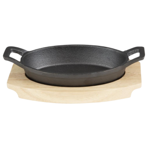 Tabla para Plato Ovalado de Hierro Fundido - 210x120 mm