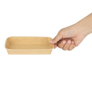 Barquetas para Sushi Reciclables 255 x 181 mm - Lote de 300 - Fiesta Green