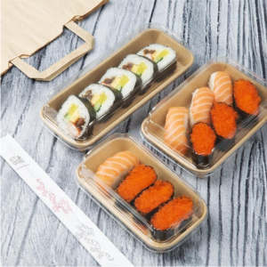 Tapas para Bandejas de Sushi PET No. 11 - Lote de 300