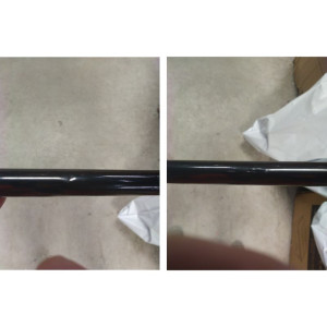 Escoba con Recogedor Negro Dynasteel - Para una higiene impecable en su restaurante
